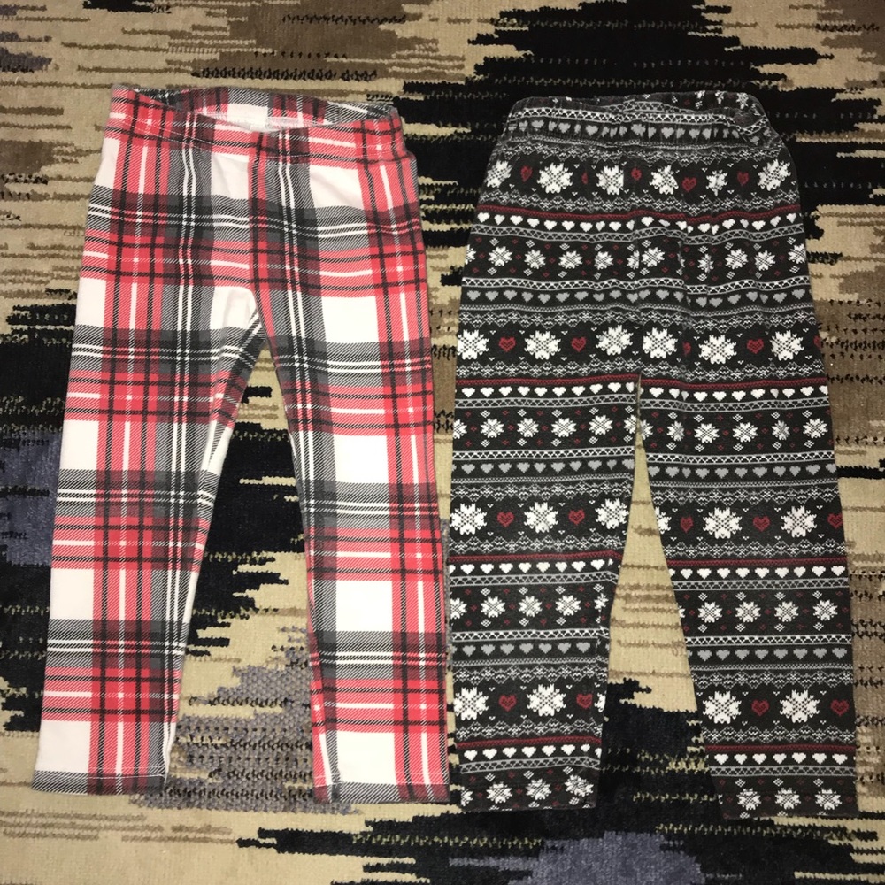 Holiday Themed Girls Pants